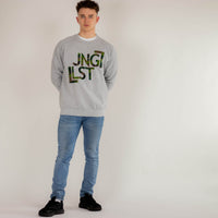 JNGLST grey sweatshirt camo 