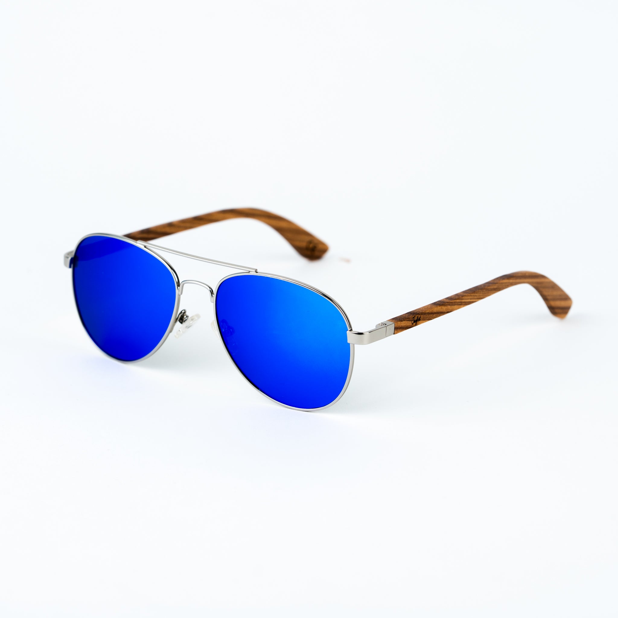Lion Sunglasses with Blue Lenses