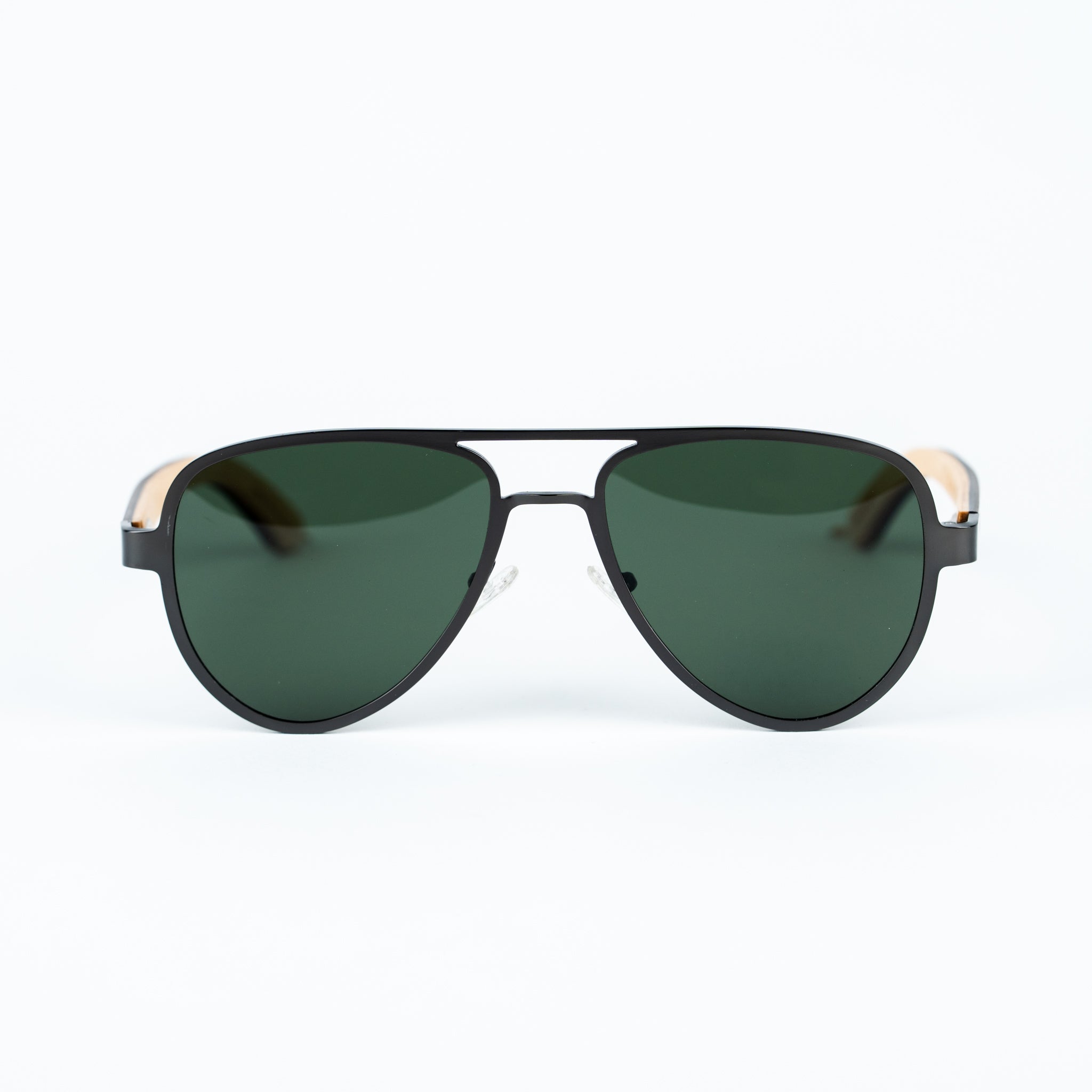 Aviator Jnglst Sunglasses with Dark Lenses