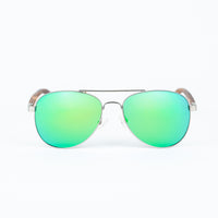 Lion Sunglasses with Green Lenses