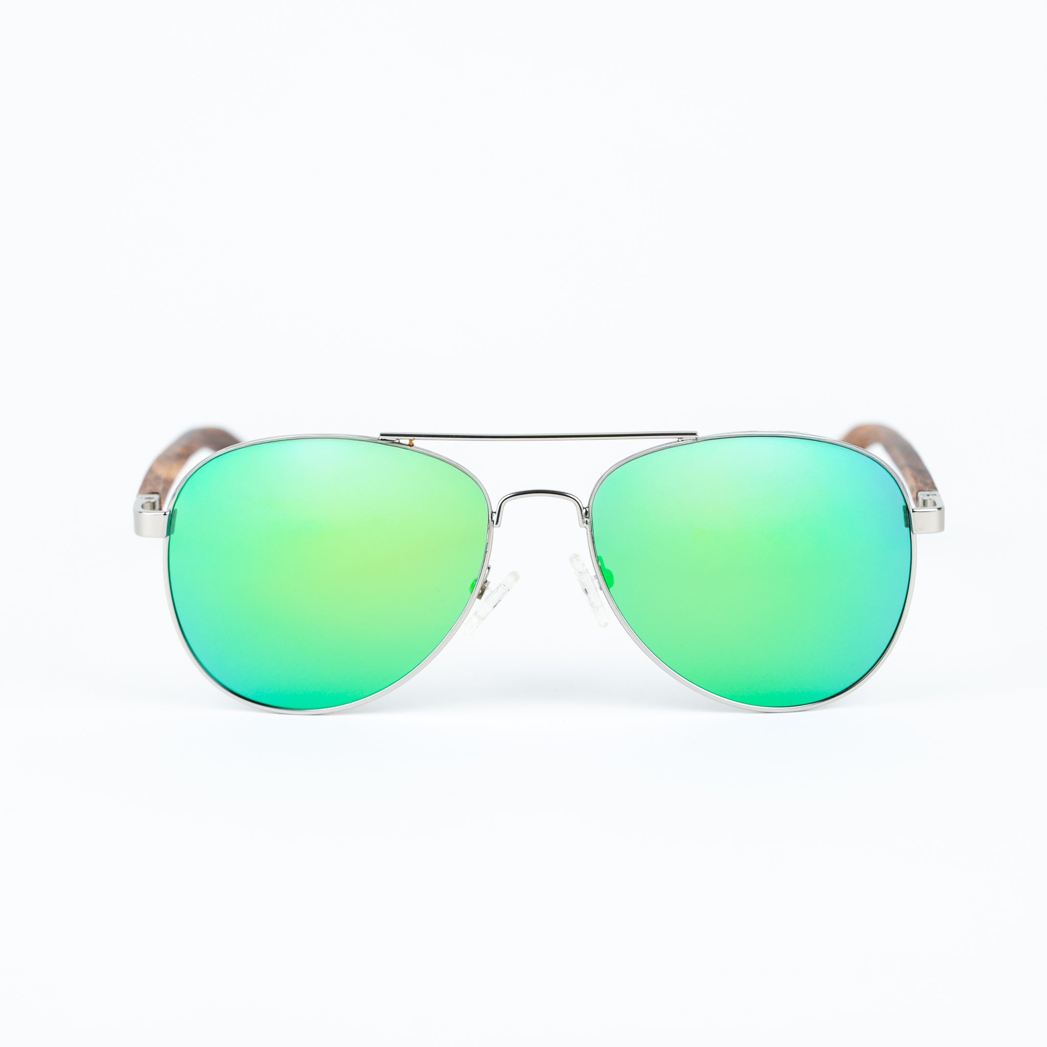 Lion Sunglasses with Green Lenses