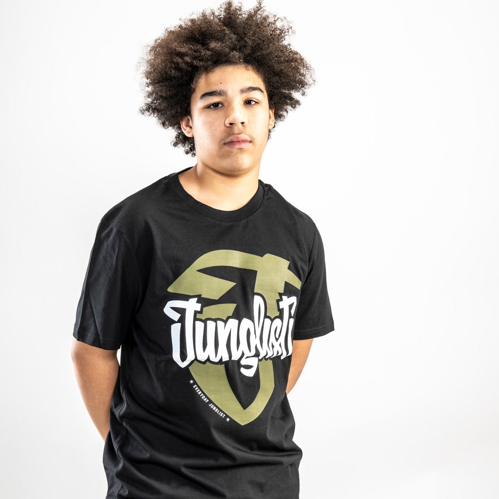 Yardrock Original Junglist Black T Shirt – Junglist Network