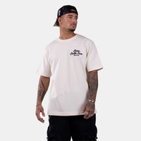 Born Outta Fire BOF Skull T-Shirt - Natural