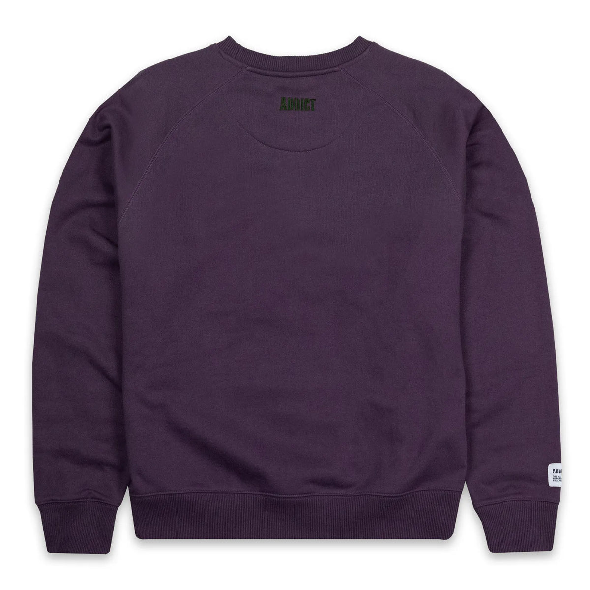 Addict A Stich Sweat Back Purple