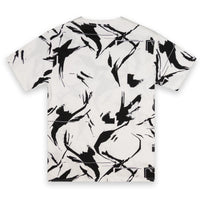 Addict White Camo T Shirt Back