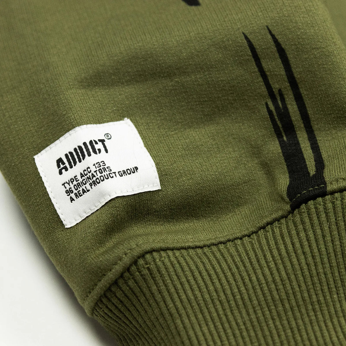 Addict Clothing Sweatshirt Outter Label