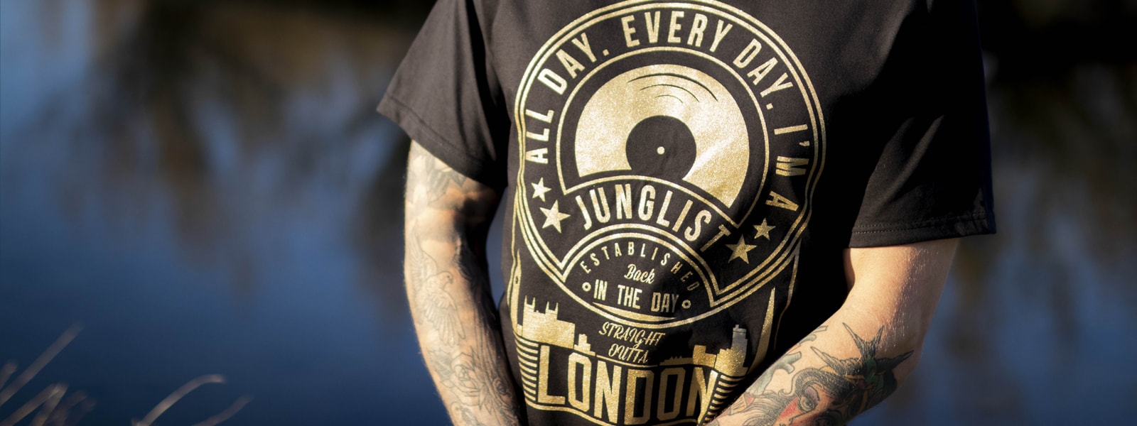 All Day Every Day T Shirt for Junglists by Jnglst Clothing