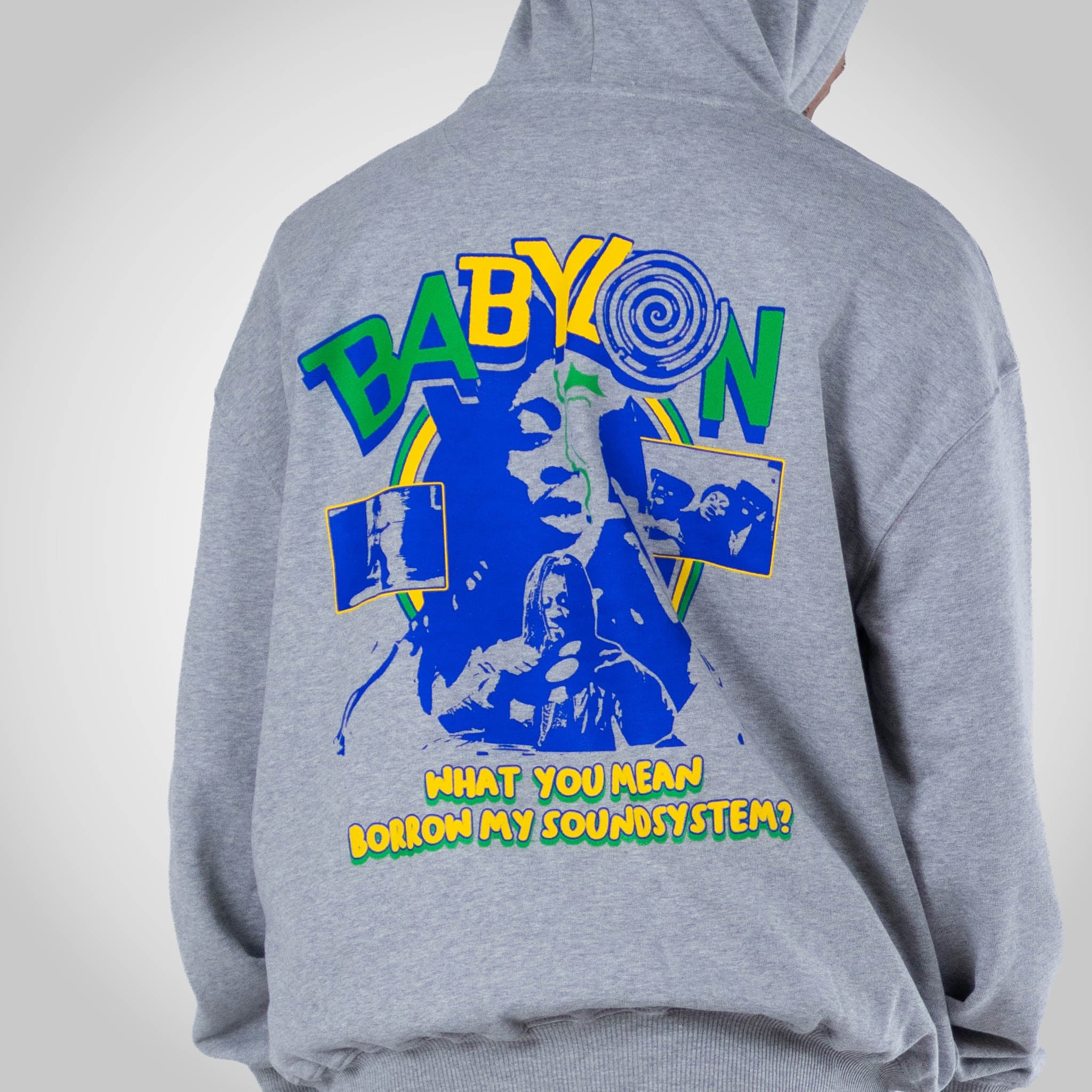 Babylon Grey Hoodie