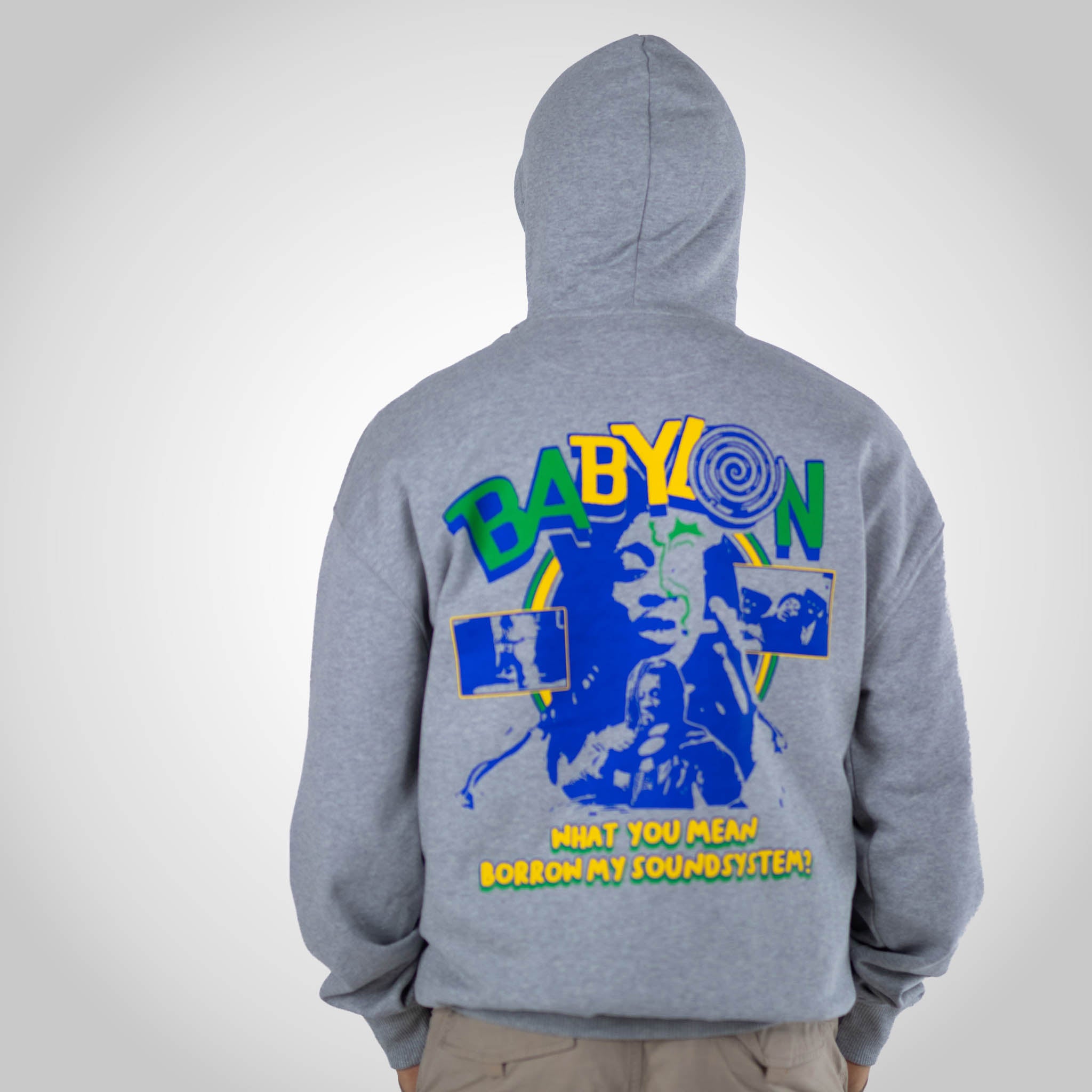 Babylon Grey Hoodie