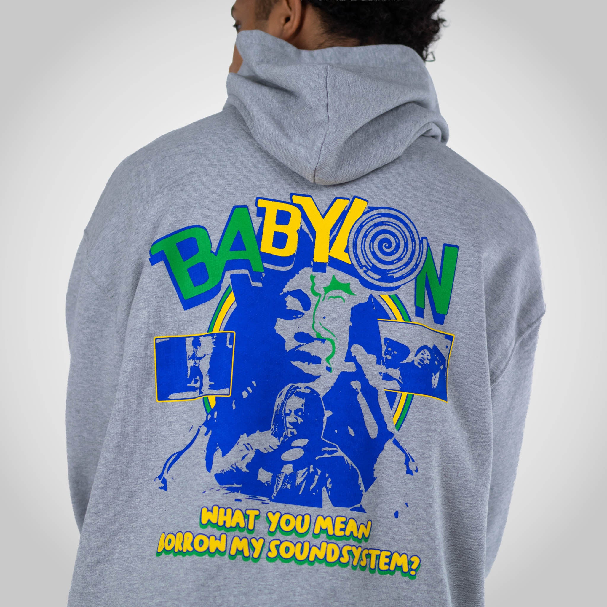 Babylon Grey Hoodie