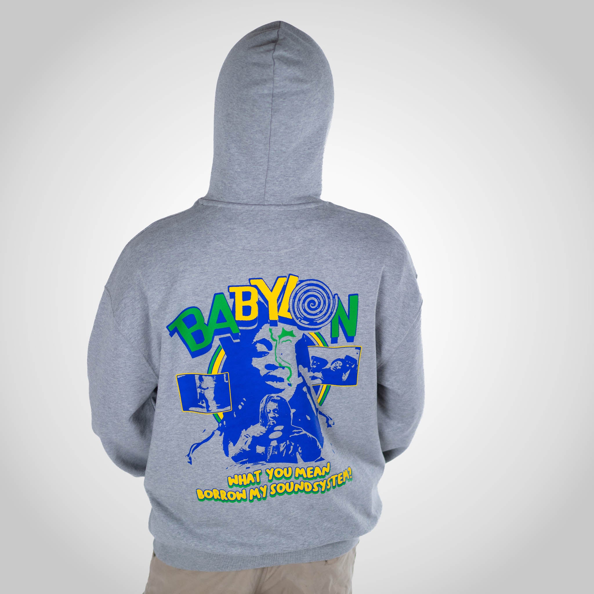 Babylon Grey Hoodie