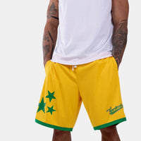 Yardrock Basketball Shorts - Yellow/Green
