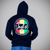 Black Junglist Roots Up Hoody