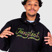 Black Camo Junglist Script Remix Hoody