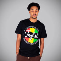 Roots Up Junglist T-Shirt in Black