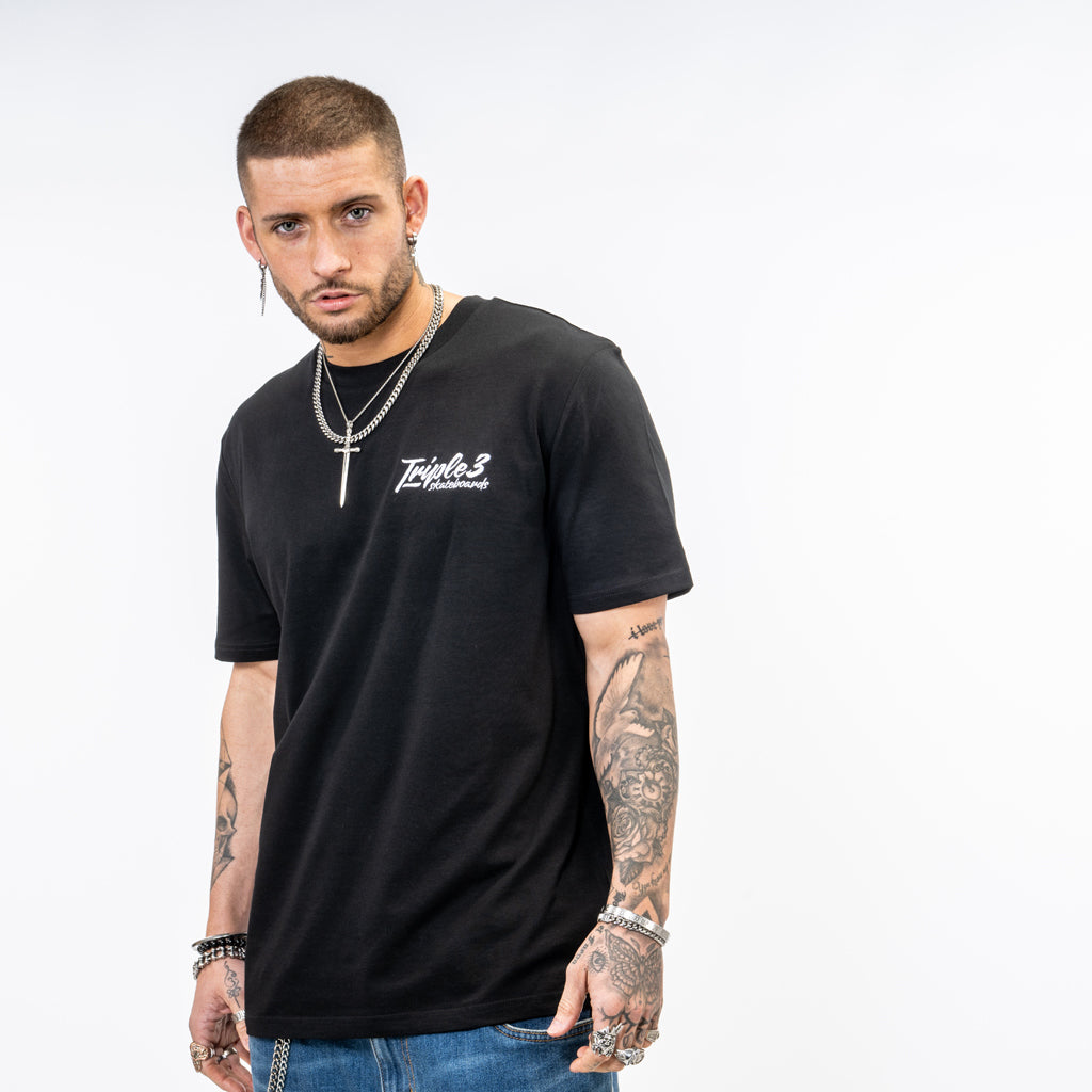 Triple 3 Skateboarding Double Drop T-Shirt