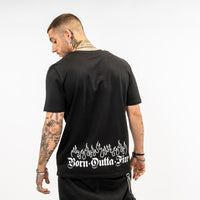 Born Outta Fire Molten Pulse Tee Back