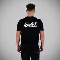 Triple 3 Skateboards 333 Boxed Black T-Shirt