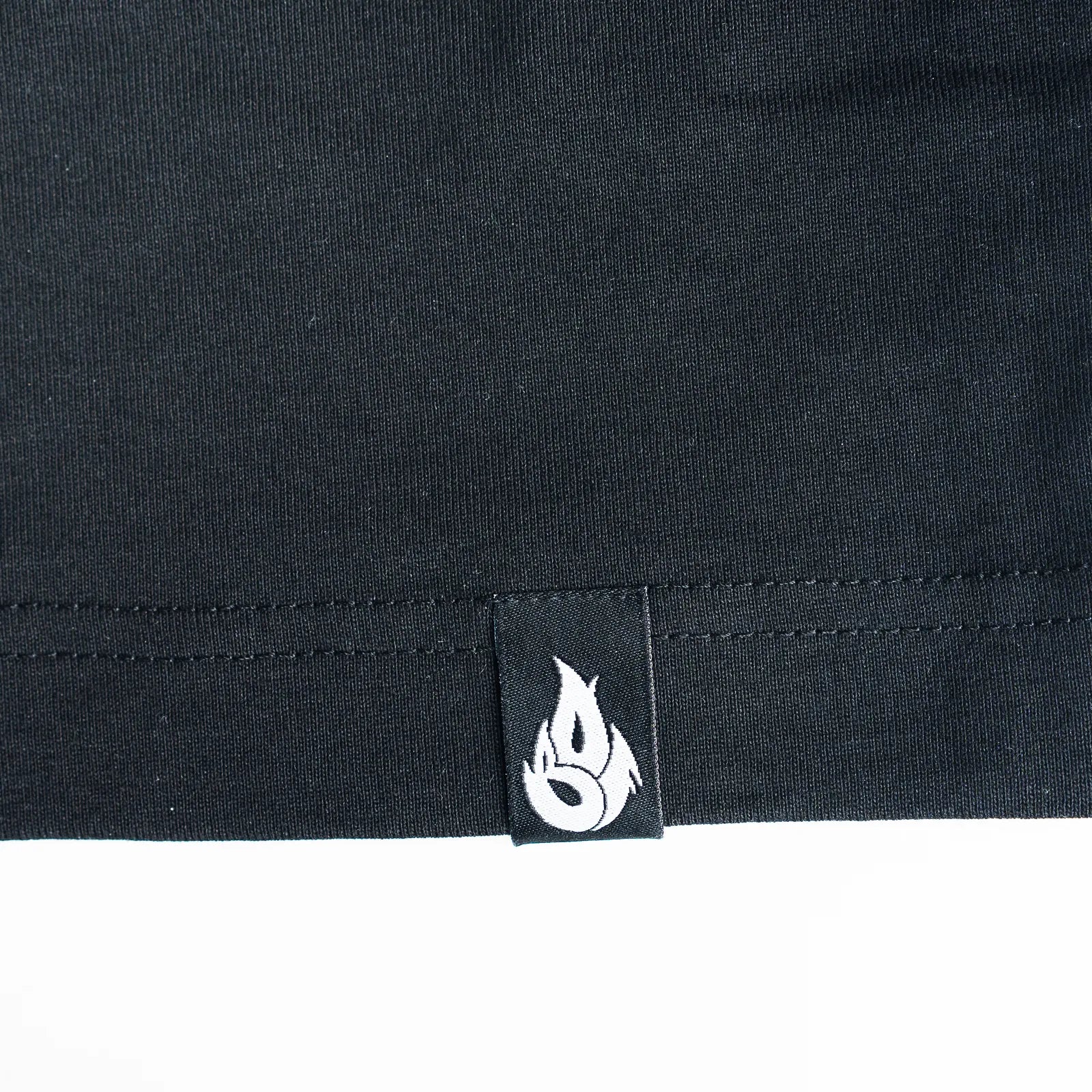 Born Outta Fire Flaming Skull Black T-Shirt - Black/Yellow