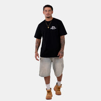 Born Outta Fire BOF Skull T-Shirt - Black
