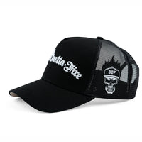 Born Outta Fire Trucker Cap - Black