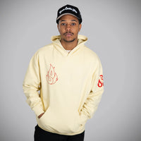Butter Born Outta Fire Crimson Flame Hoody