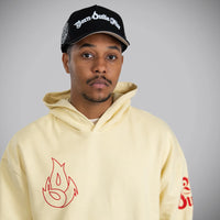 Butter Born Outta Fire Crimson Flame Hoody