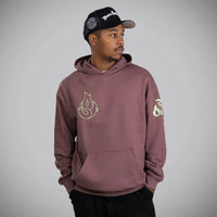 Born Outta Fire Drum and Bass Hoody Coffee Colour Model