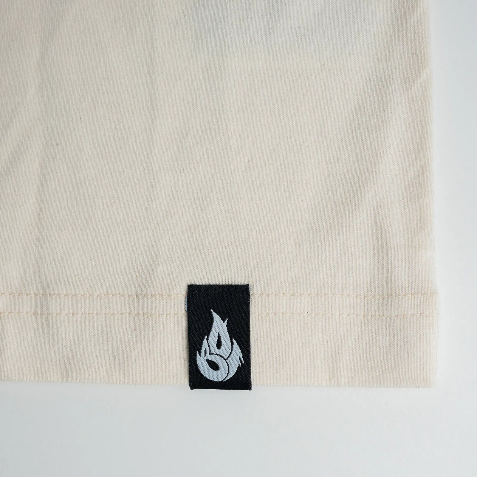 Born Outta Fire BOF Skull T-Shirt - Natural