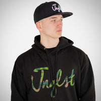 Jnglst Camo Script Hoody Black