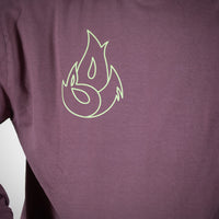 Born Outta Fire Flame Hoody flames