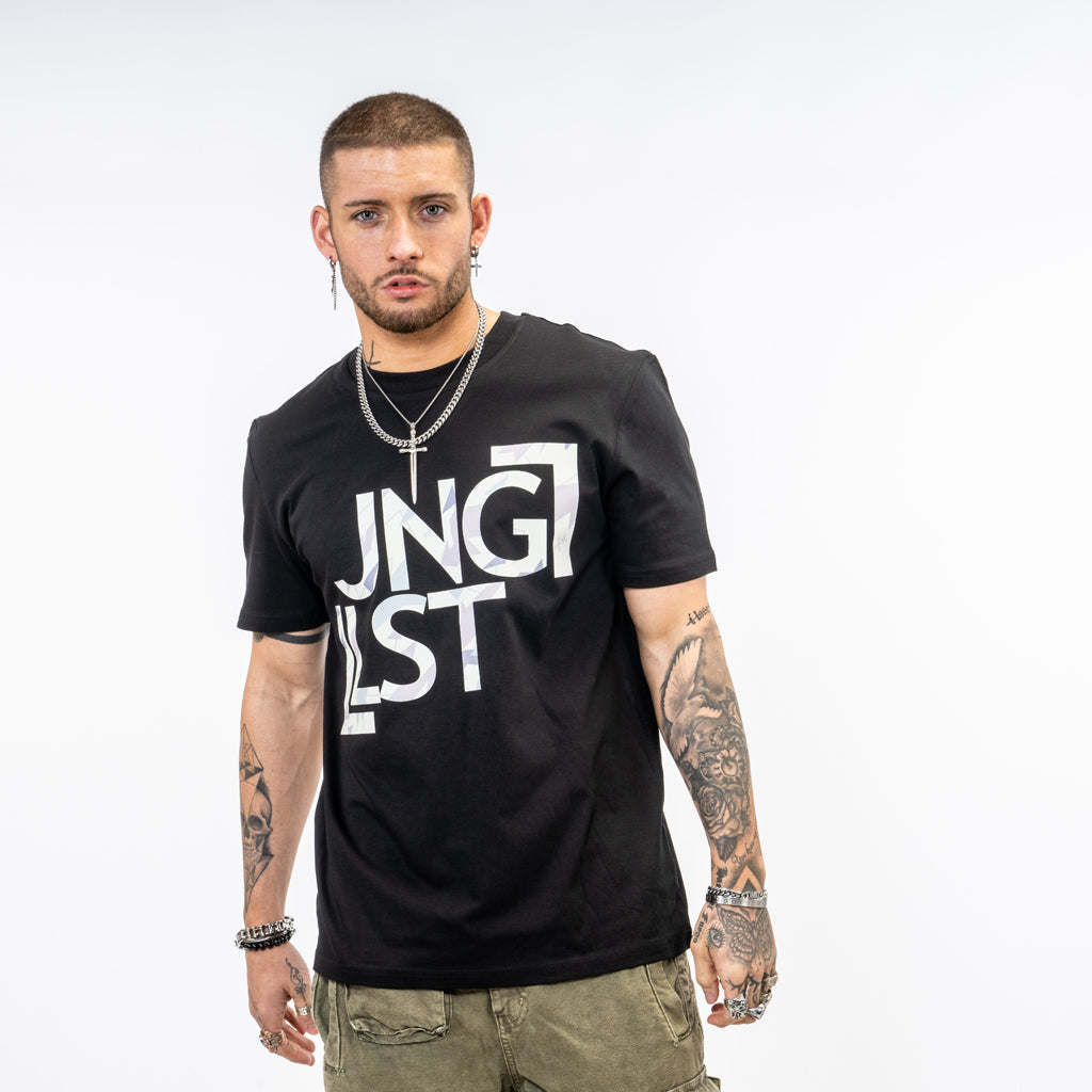 Cream Junglist Camo T Shirt