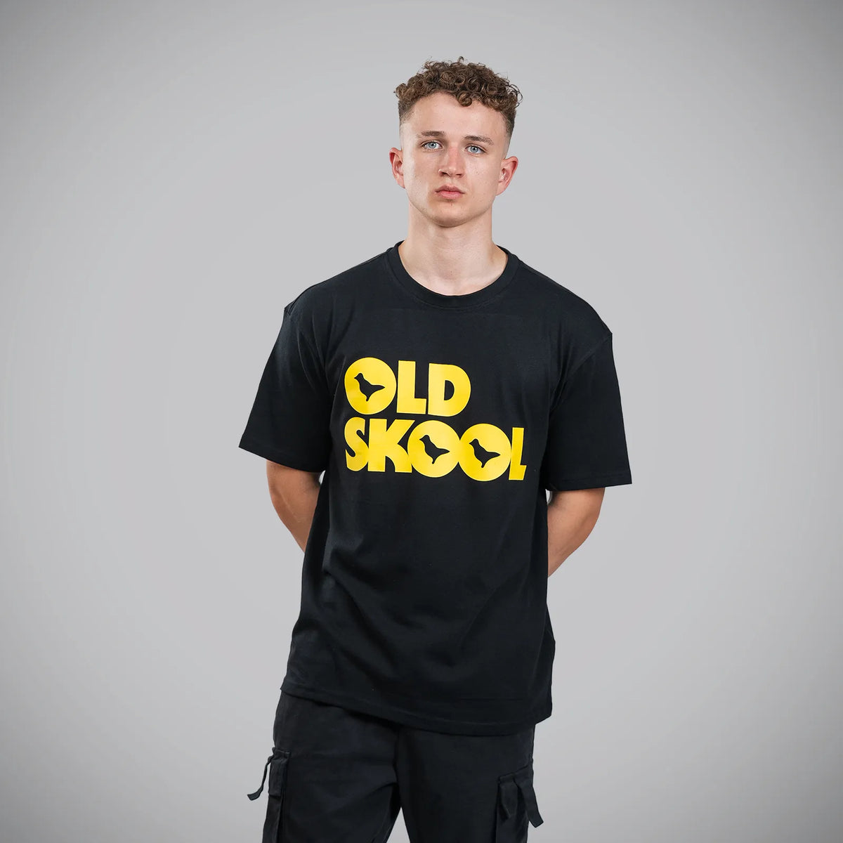 Old Skool Dove Black T-Shirt