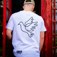 White Dove Clothing T-Shirt Phone Box Calling Rave Hotline