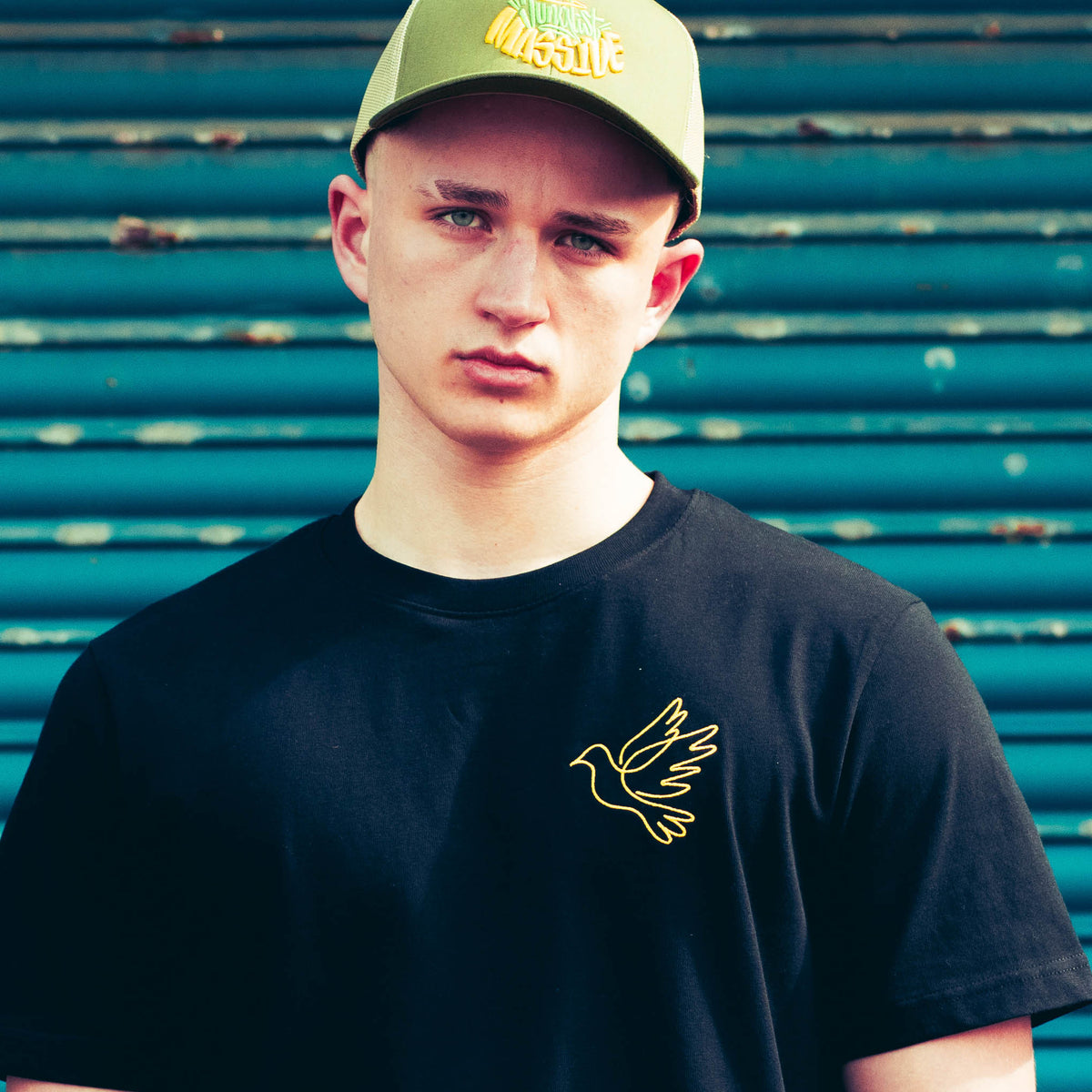 Model wearing Dove Clothing Black T-Shirt