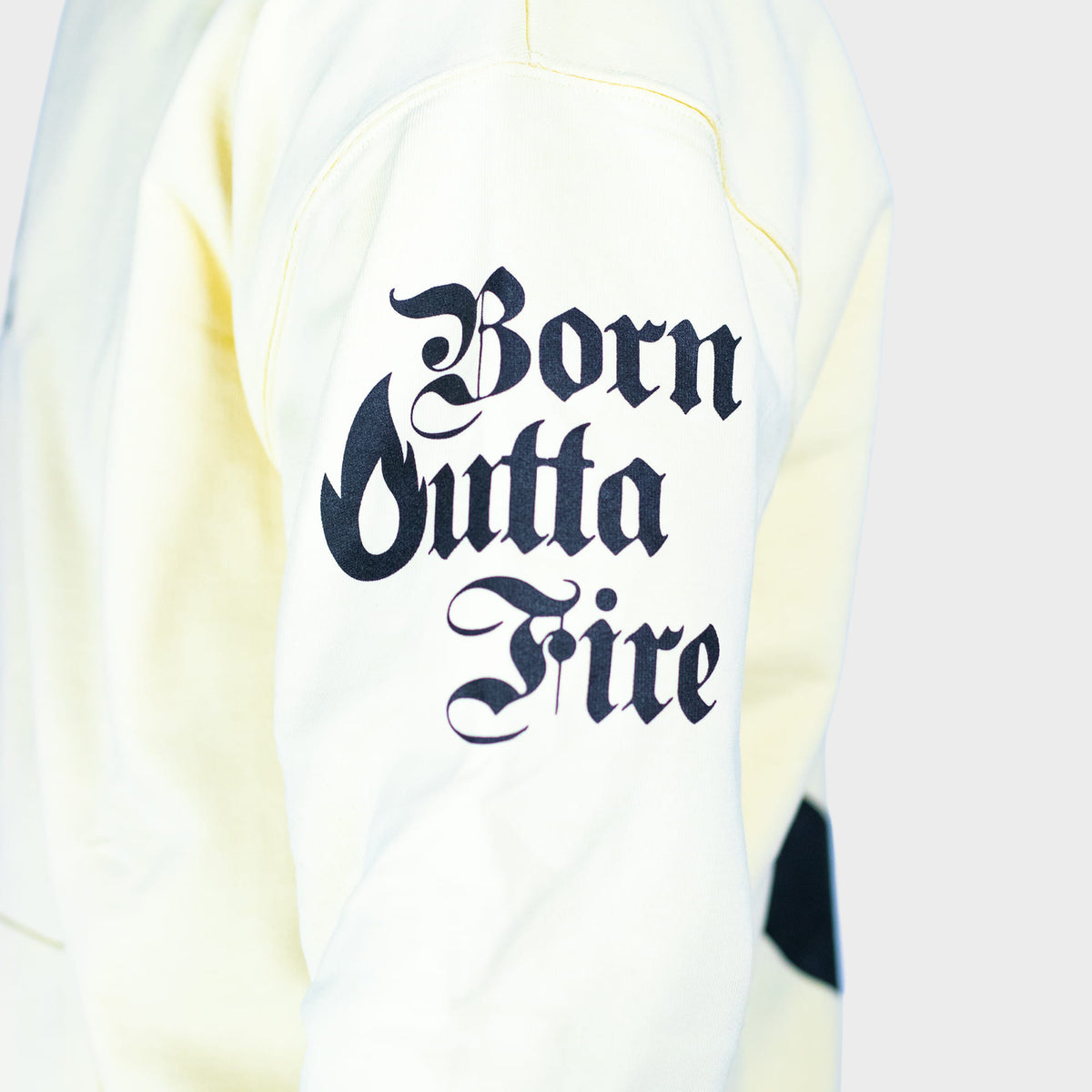 Butter Born Outta Fire Flame Hoody