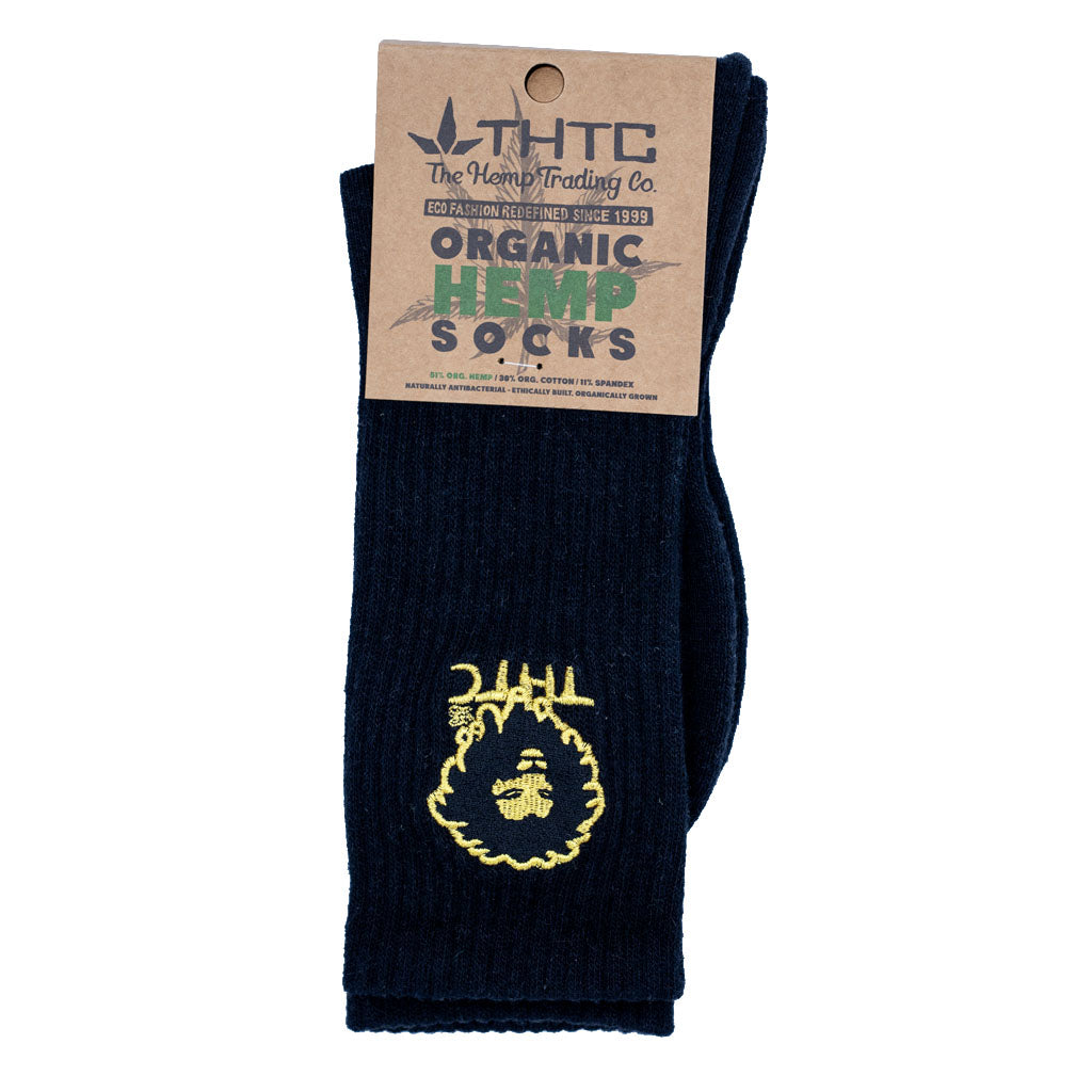 Gold THTC Lion Hemp Socks