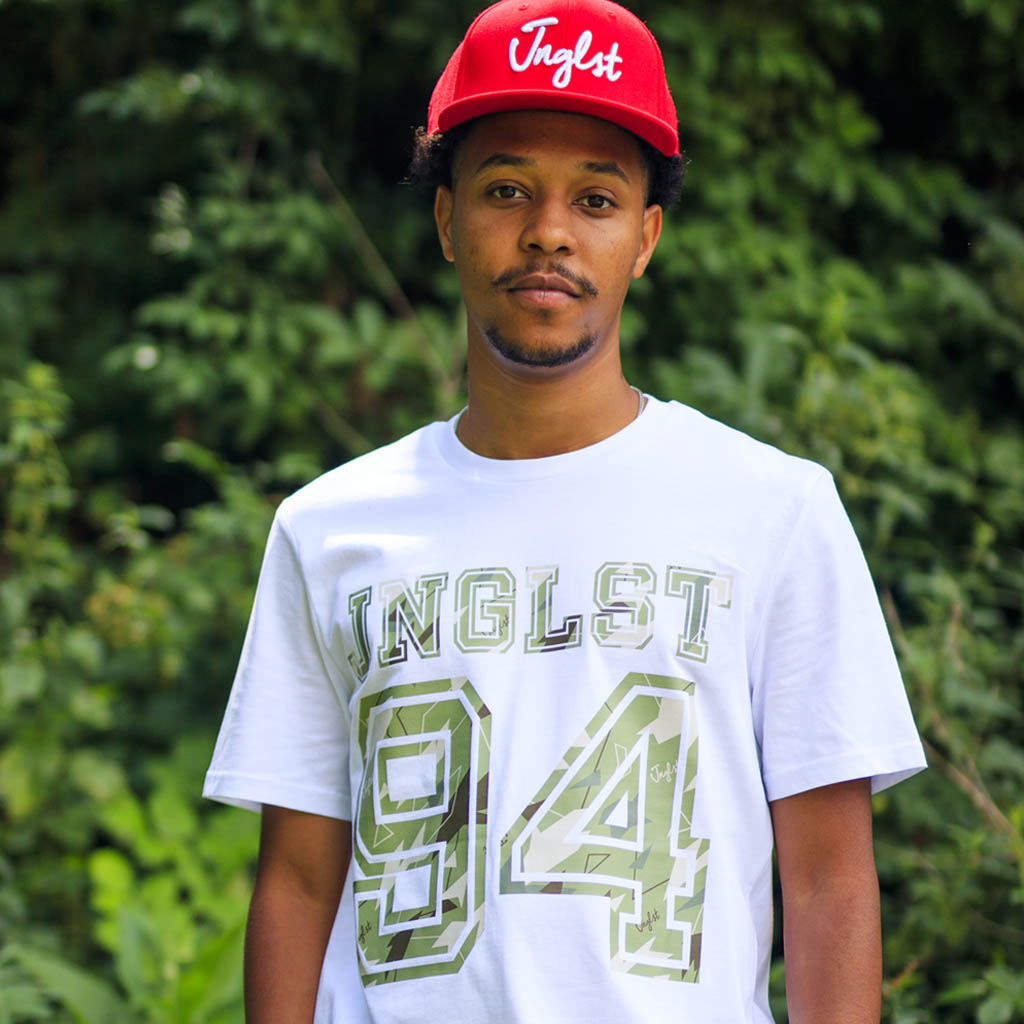 White junglist 94 Green Camo 