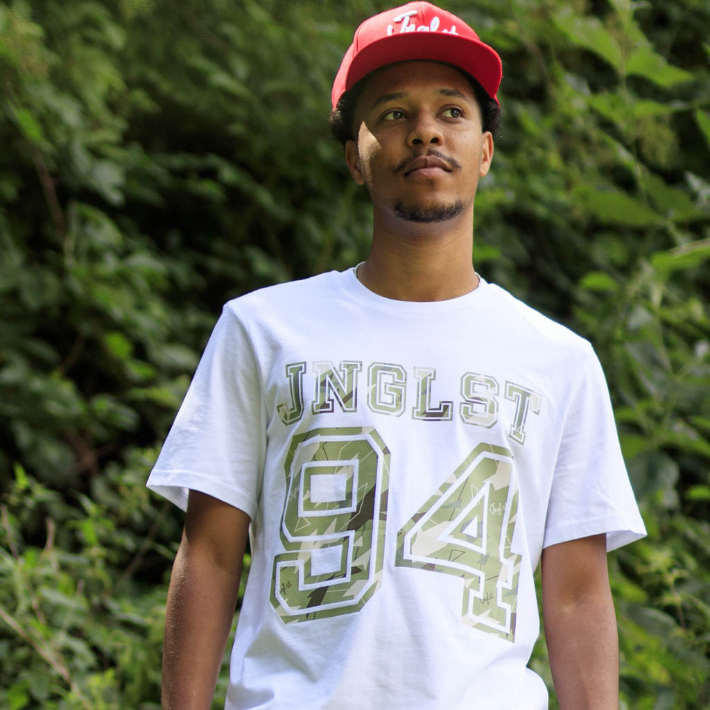 Green Junglist 94 White Camo T-Shirt