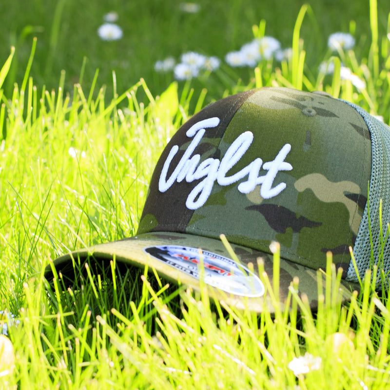 Green Camo Trucker Cap