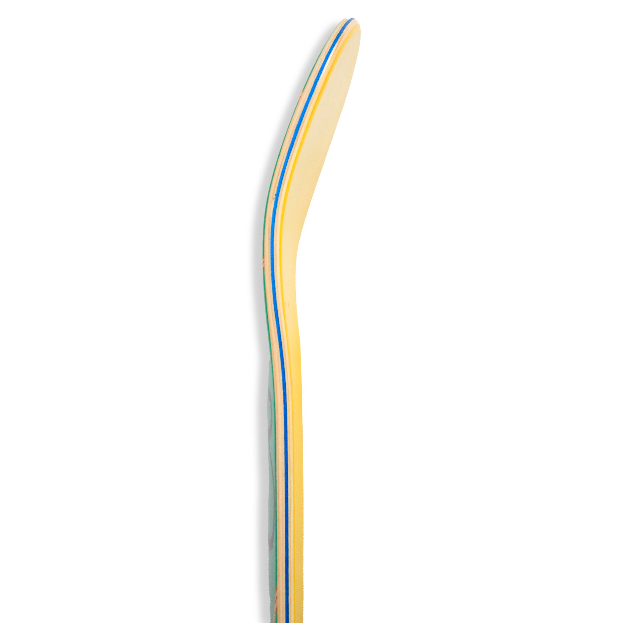 Side Profile Triple 3 Skateboard Deck