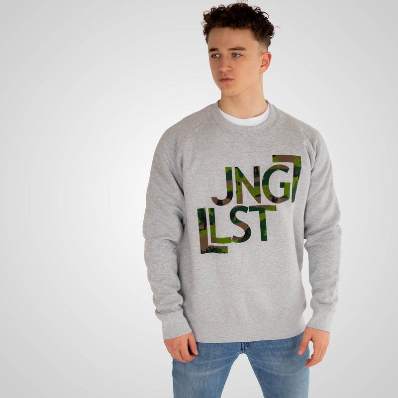 JNGLST grey sweatshirt