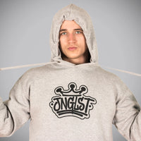 Grey Junglist Crown Pullover Hoody