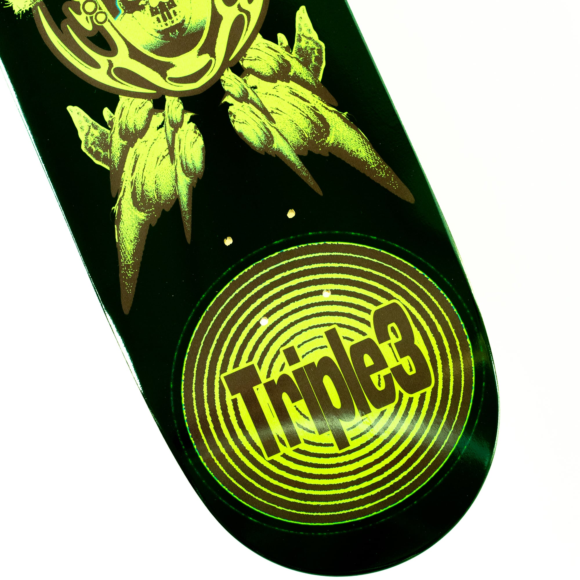 Triple 3 Grimey Skull 8.75" Skate Deck