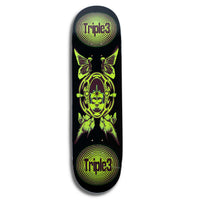Triple 3 Grimey Skull 8.75" Skate Deck
