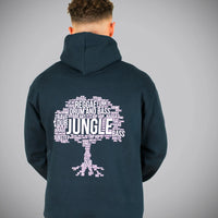 Navy Built From The Roots Hoody