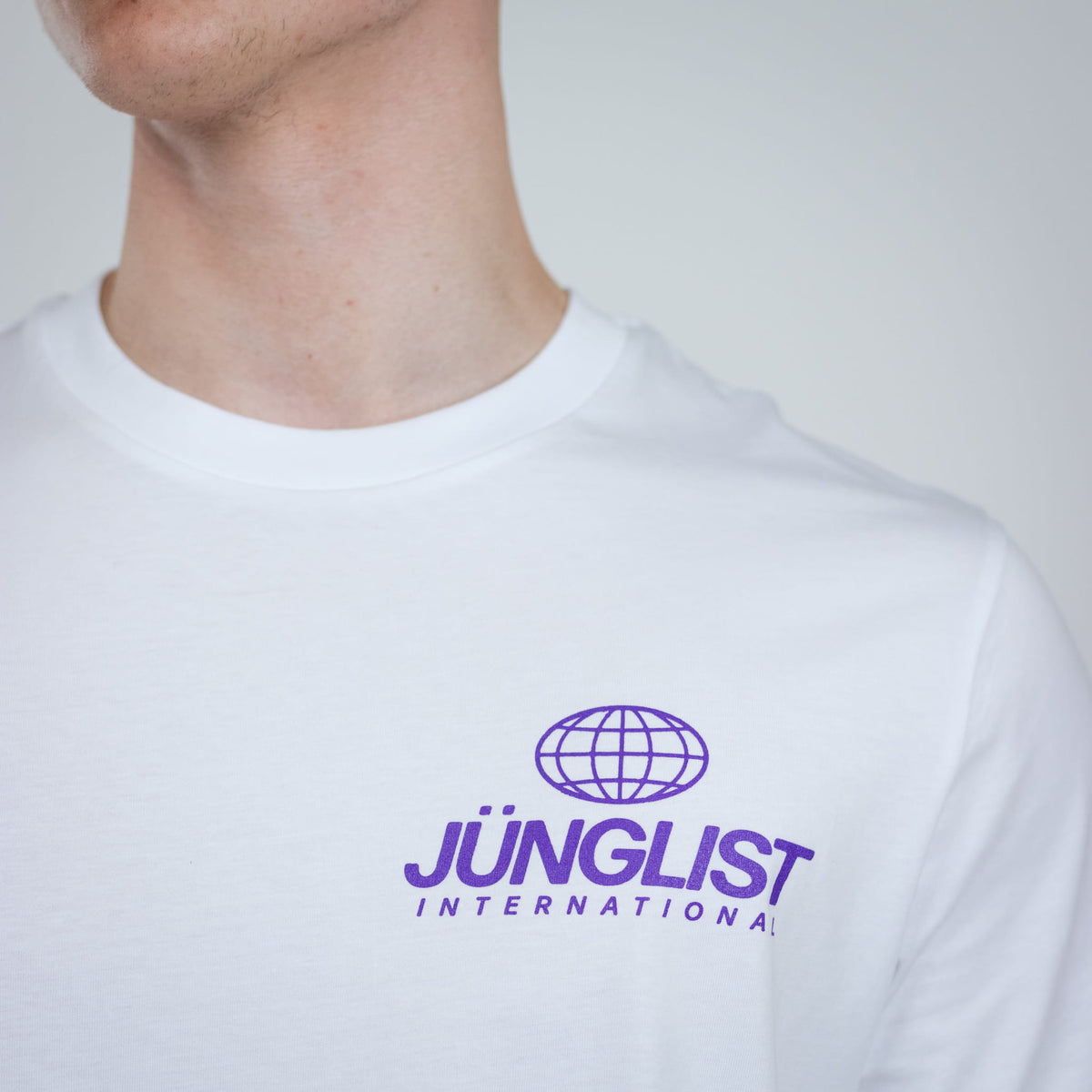 International Junglist tour UK front breast print
