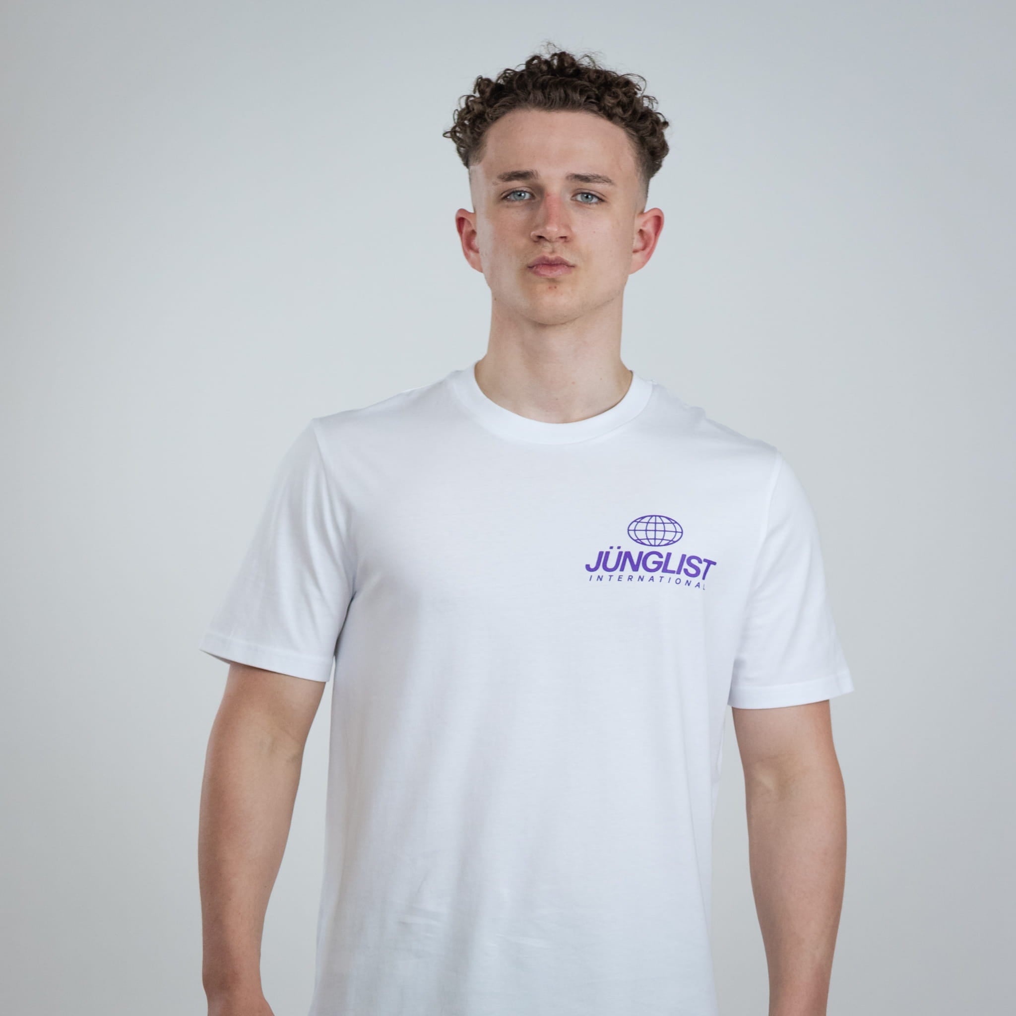 International Junglist tour UK model in studio
