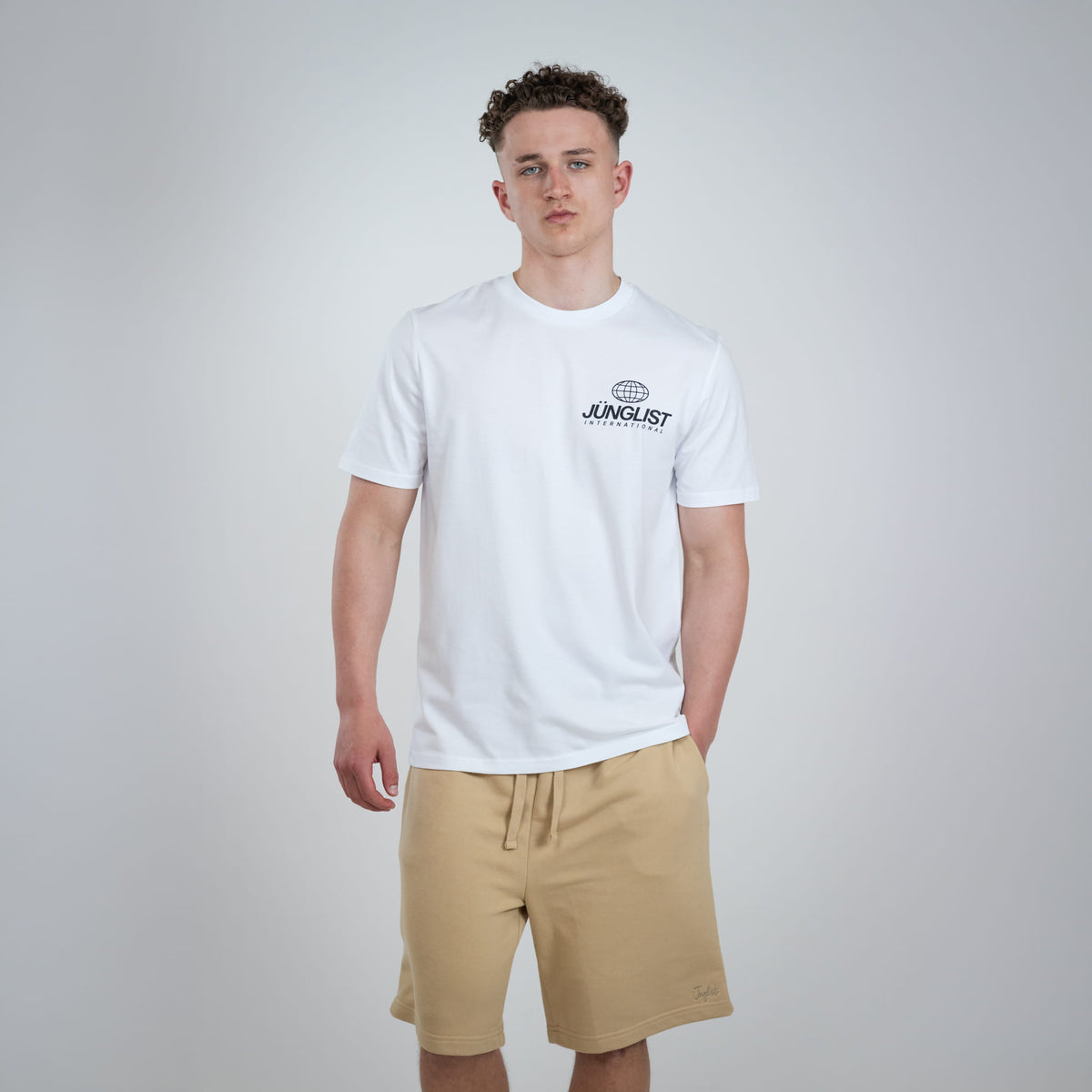 International Junglist T-Shirt White Organic