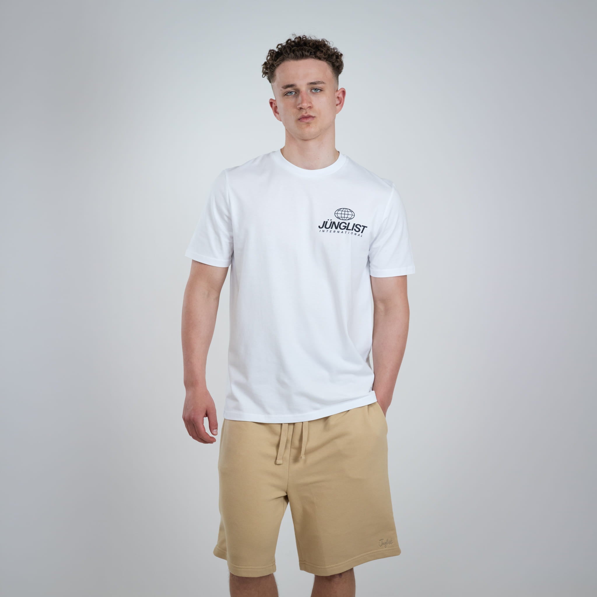International Junglist T-Shirt White Organic
